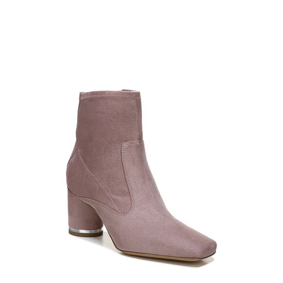 Franco Sarto Shoes - New Franco Sarto Pisa Square Toe Bootie in Heather Faux Suede Women's Size 9